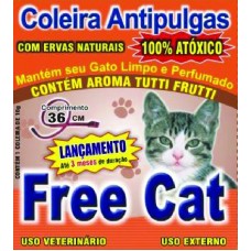 13743 - COL.FREE CAT A.PULGAS 36CM.