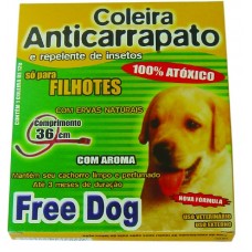 6685 - COL.FREE DOG A.CARRAP.FILH.36CM