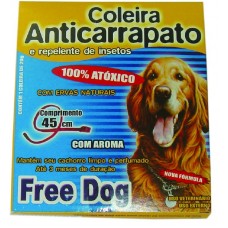 6686 - COL.FREE DOG A.CARRAP.P.M.PORT 45CM