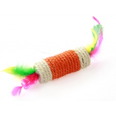 14698 - BRINQ.GATO CILIND.SISAL 9,5CM BG-24