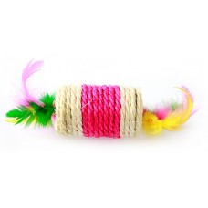 14699 - BRINQ.GATO CILIND.SISAL 7,5CM BG-25