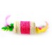 BRINQ.GATO CILIND.SISAL 7,5CM BG-25