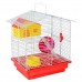 GAIOLA HAMSTER 2AN TETO PLAST VERM.R.635