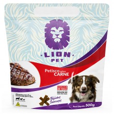 14742 - PETISC.BIFINHO CARNE 500G LION PET