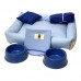 KIT CAMA MATERNIDADE AZUL 53X43 LION PET