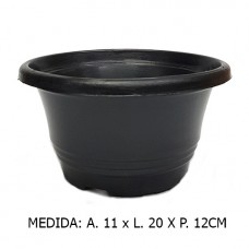 15263 - VASO C2,5 NJ PRETO R.0112