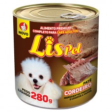 124045 - LISPET LATA DOG CORDEIRO ADULTO 280G