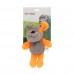 BRINQ.PELUCIA CACHORRINHO LARANJA 19CM