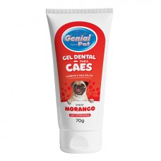 13254 - GEL DENTAL GENIAL MORANGO 70G R.505