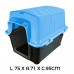 CASA PL.FURACAO PET N.5 AZUL