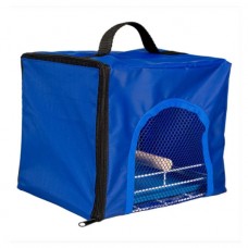 43339 - BOLSA TRANSP.CALOP.AZUL A20L20C24CM