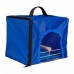 BOLSA TRANSP.CALOP.AZUL A20L20C24CM