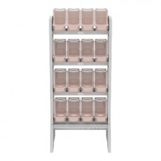 16870 - KIT MOVEL PDV STAND 16X3,8L NUDE/CINZA