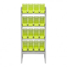 43443 - KIT MOVEL PDV STAND 16X3,8L VERDE/CINZA