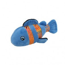 17222 - BRINQ.PELUCIA PEIXE BRILHANTE AZUL