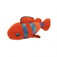 17223 - BRINQ.PELUCIA PEIXE BRILHANTE LARANJA