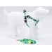 CONJ.GUIA PEIT.AMERIC.M VERDE LION PET