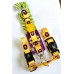 CONJ.GUIA PEIT.GATO P AMARELO LION PET