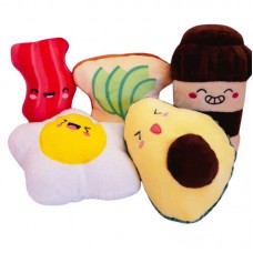 20109 - KIT PELUCIA FOOD 18CM C/5 UN.ELP659