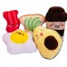 KIT PELUCIA FOOD 18CM C/5 UN.ELP659