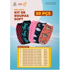 20170 - KIT DE ROUPAS SOFT LULIKA 50PC