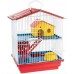 GAIOLA HAMSTER 2AN TETO PLAST VERM.R.635