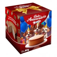 20256 - BOLO DE ANIVERSARIO DOOGS 80G