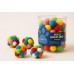 BRINQ.BOLA ARCO IRIS PTC/12PC ELP743