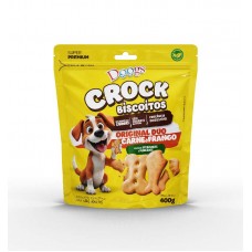20252 - BISC.DOOGS CROCK DUO CARNE E FRANGO 400G