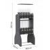 DISPENSER PRO 10X25L PRETO/PRETO