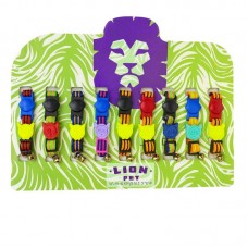 15613 - COL.ELAST.LUXO C/10U LION PET