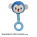 BRINQ.PELUCIA MACAQUINHO AZUL C/TPR