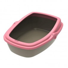 51377 - SANIT.P/GATO WC FURBA MED.ROSA PLAST PET