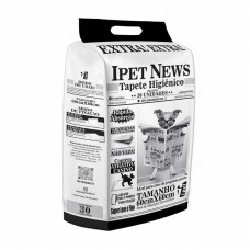 17970 - TAPETE HIGIENICO IPET NEWS C/30 60X60 UN