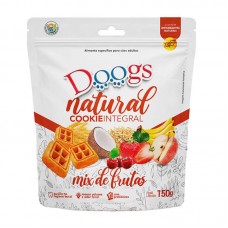 18049 - COOKIE INTEGRAL DOOGS MIX DE FRUTAS 150G