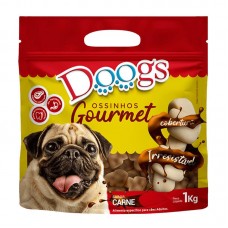 51577 - OSSO NO GOURMET DOOGS CARNE MEDIO 1KG