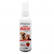 18226 - SPRAY BUCAL MORANGO PET CLEAN 120ML