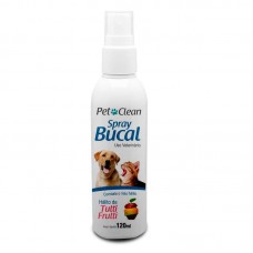 51746 - SPRAY BUCAL TUTTI-FRUTTI PET CLEAN 120ML