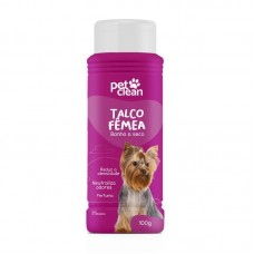 51752 - TALCO BANHO A SECO FEMEA  PET CLEAN 100G