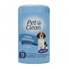 51757 - LENCOS UMEDECIDOS MACHO PET CLEAN