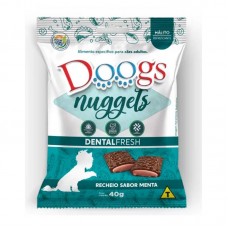 18380 - PETISC.SNACKS NUGGETS P/CAES MENTA 40G