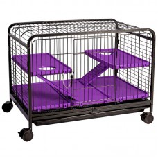 18633 - FAUNA PET ROE P BLACK/LILAS