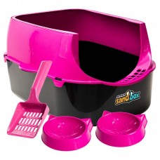 52163 - KIT SANIT.P/GATOS SANDBOX FURBA ROSA