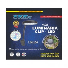 18869 - LUMIN.CLIP LED LK-150 PRETA 4W BIVOLT