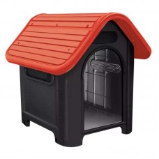 19699 - CASA BIG DOG HOME N.3 BLACK/VERMELHO