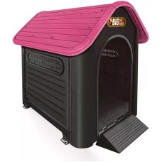 19708 - CASA BIG DOG HOME N.9 BLACK/ROSA